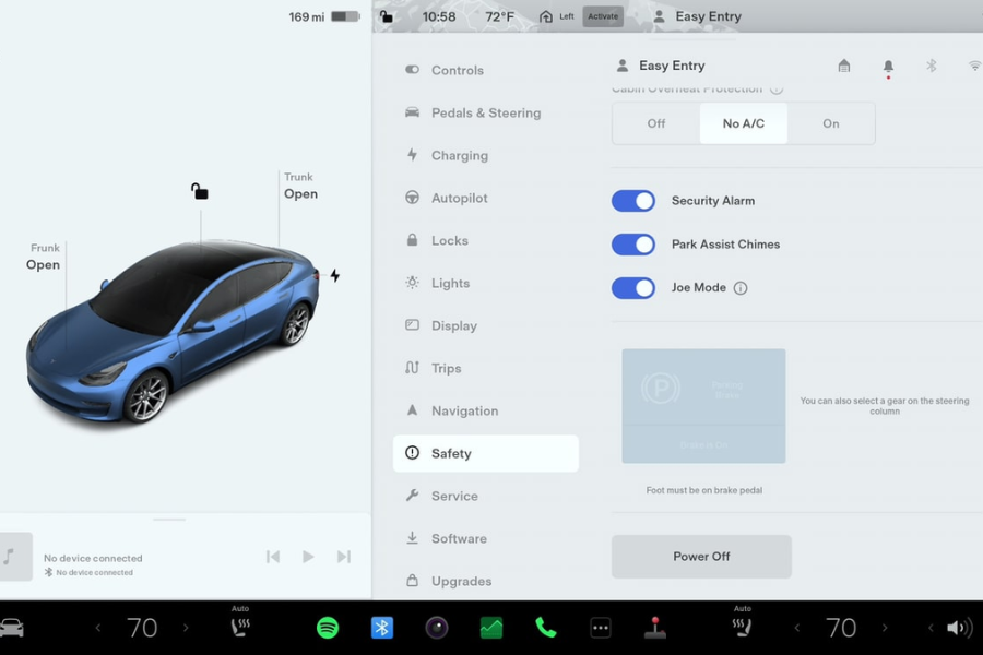 How to Turn Off Tesla